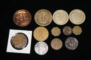 lot 57 image: Various Tokens