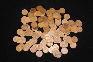 lot 63 image: US Wheat Pennies