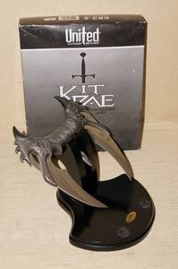 lot 83 image: Kit Rae Collectors Knife with Stand and Box