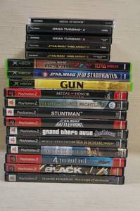 lot 120 image: XBOX, Playstation, and PS2 Video Games