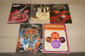 lot 90 image: Guitar Music Books - Rock, Blues