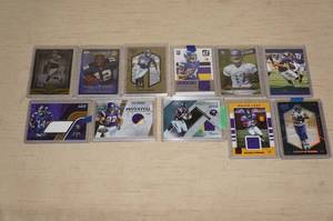 lot 152 image: Vikings Insert Cards - Numbered, Jersey