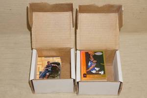 lot 145 image: 2 Small Boxes of Basketball Cards