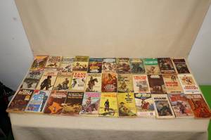 lot 161 image: Western Theme Paperback Books