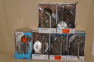 lot 165 image: 6 Moen Hydro Roller Shower Sets