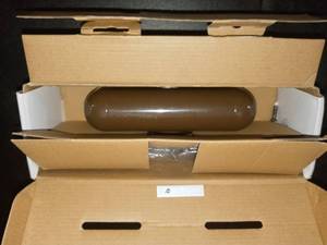 lot 2 image: Heavy-Duty Brown Residential Door Closer by Universal Hardware - open box not used