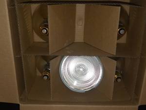 lot 6 image: 90-Watt Equivalent PAR38 Halogen IndoorOutdoor Dimmable Flood Light Bulb