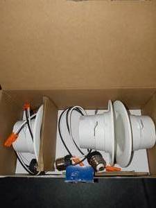 lot 35 image: 4 in. Color Temperature Selectable Integrated LED Recessed Trim (4-Pack)