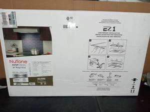 lot 46 image: Mantra 36 in. Convertible Under Cabinet Range Hood with Light in Stainless Steel