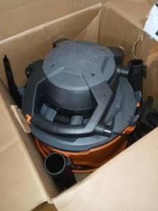 lot 62 image: 12 Gal. 5.0-Peak HP NXT WetDry Shop Vacuum with Filter, Hose and Accessories