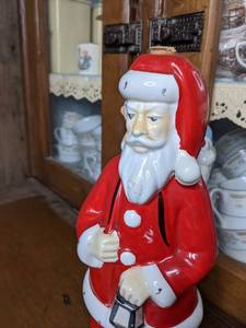lot 55 image: Vintage Marcialla Wine Santa Decanter