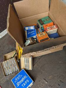 lot 701 image: Vintage Taps and Dies in Original Boxes