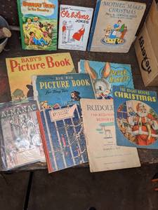 lot 706 image: (10) Vintage Illustrated Books