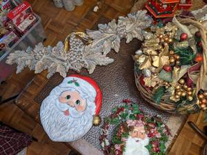 lot 238 image: Christmas Decor Lot