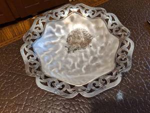 lot 274 image: Silver Plated polished bowl