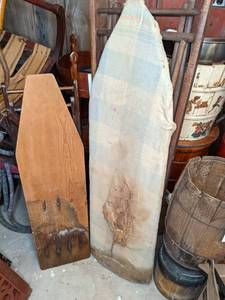 lot 772 image: Two Antique Ironing Boards