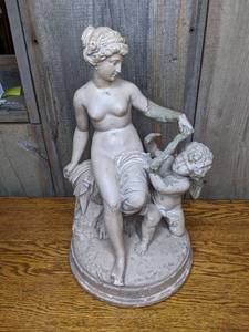 lot 91 image: Loves Mirror Small Statue