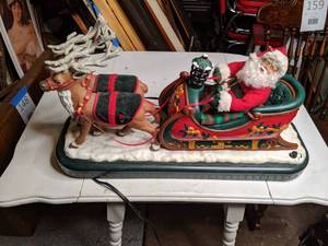 lot 171 image: Light UpTalking Santa Display