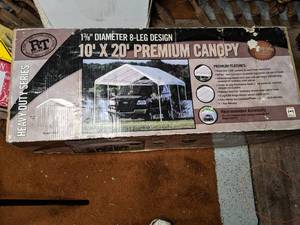 lot 121 image: 10 x 20 White Canopy