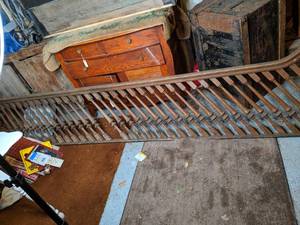 lot 134 image: Oak BannisterStair Railing