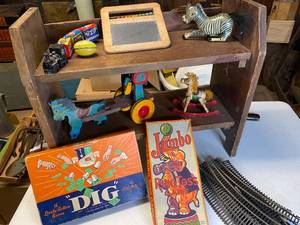 lot 855 image: Antique and Vintage Kids Toys