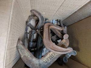 lot 872 image: Box of C Clamps