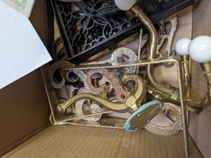 lot 879 image: Coat Hooks and Plant Hangers