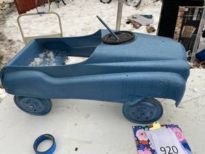lot 920 image: Partially Restored Antique Childrens Toy Car