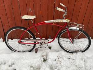 lot 944 image: Vintage AMF Roadmaster Jet Pilot Bicycle, circa 1960