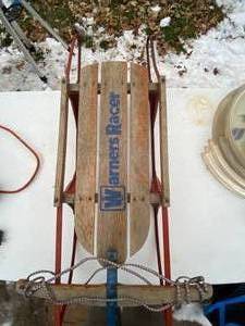 lot 951 image: Warners Racer Vintage Snow Sled