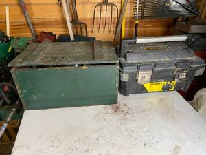 lot 981 image: Pair of Tool Boxes with Mystery Contents