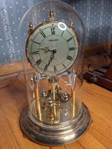 lot 330 image: German Heirloom Tabletop Cloche Clock