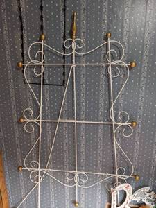 lot 342 image: Pair of Metal Wall Hangings