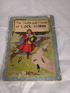 lot 343 image: Antique Book The Death and Burial of Cock Robin