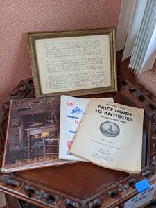 lot 690 image: An Ode to Antiques - Books and Poem