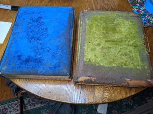 lot 610 image: Two Vintage Photo Albums