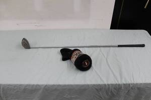 lot 11 image: Callaway War Bird 10-degree Great Big Bertha Titanium Driver, Callaway Golf Great Big Bertha Titanium Club Cover