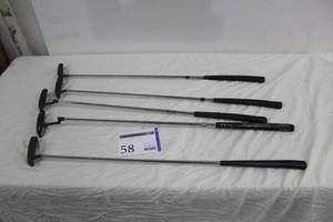 lot 58 image: Lot of (5) Ping Golf Putters - Zing, Anser 5, Anser 3, Zing, Anser