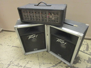 PEAVEY XM 4 MIXER AMP, PEAVEY 112 PRECISION TRANSDUCERS