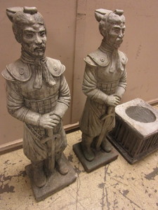 SAMURAI SENTINEL STATUES