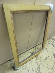 DECORTIVE ART FRAME, 38 x 47, CUSTOM-MADE, CRAFTED OF SOLID WOOD