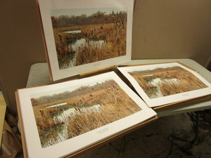 LAKE CORNELIA BULK LTD. PRINTS, SIGNED, NUMBERED, BY ARTIST WAYNE MEINEKE, 587-649650, MORE