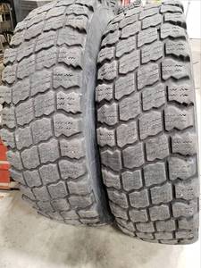 4 Used Road Grader Tires