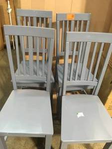 lot 16 image: ASSORTED STYLE WELL CHAIRS SEE PICS