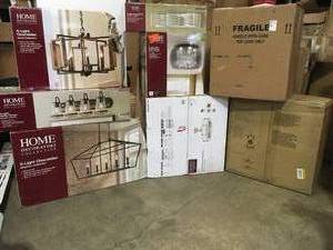 lot 30 image: ASSORTED PALLET WITH MIXED LIGHTING SEE PICS