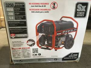 lot 46 image: POWERMATE 3250W PORTABLE GENERATOR SEE PICS