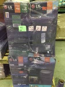 lot 20 image: Pallet with assorted AIR CONDITIONERS SEE PICS