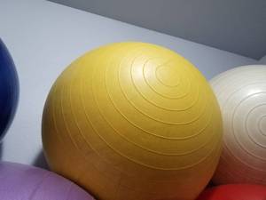 lot 99 image: Lot of (4) Exercise Balls