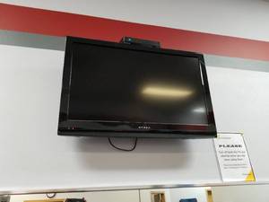 lot 121 image: Dynex Flat Screen 32 TV with Remote Control