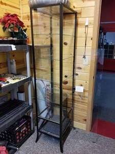 lot 138 image: Display Case 6-Glass Shelves